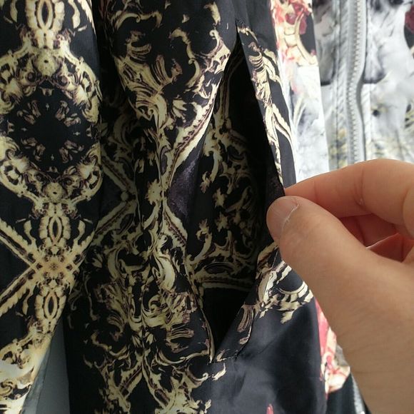 Emporio Milano Bomber Jacket Men M/S* Multicolor Reversible Graphic Animal Print - Picture 5 of 10